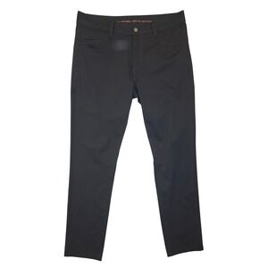 Rhone Commuter Pants Mens 35 Dark Gray Black 100554 Performance 5-Pocket Slim
